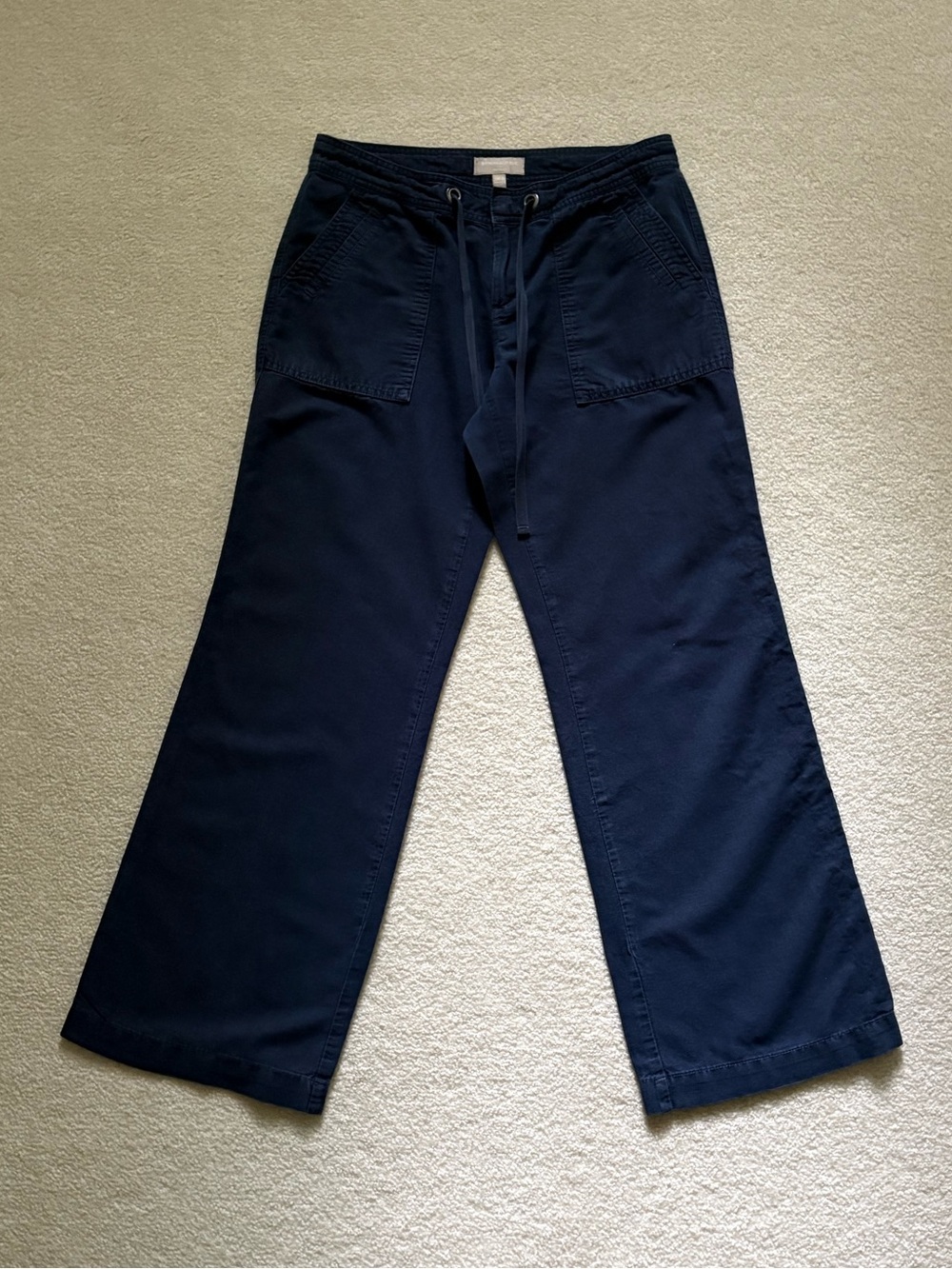 Banana Republic Women’s Linen/Cotton Blend Martin Fit Straight Leg Pants.